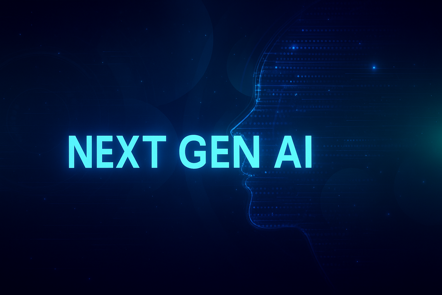 Digital illustration of artificial intelligence highlighting the concept of Next Gen AI and its transformative role in future technology
